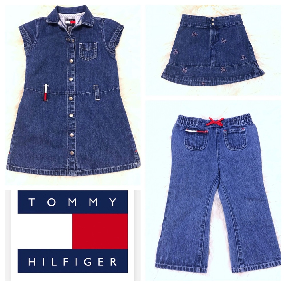Tommy Hilfiger Girls’ Denim Bundle - 2T